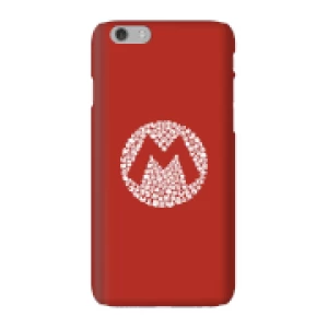 Image of Nintendo Super Mario Mario Items Logo Phone Case - iPhone 6 - Snap Case - Matte