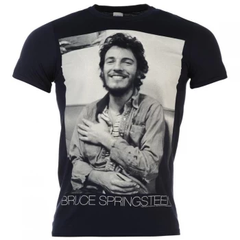 image of Official Bruce Springsteen T Shirt - B/W Photo