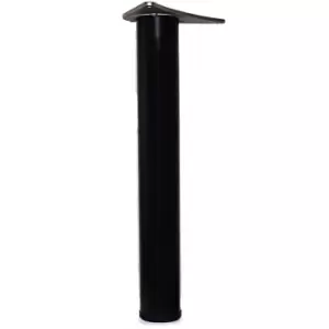 Image of GTV Adjustable Breakfast Bar Worktop Support Table Leg 1100mm - Black, Pack of 2