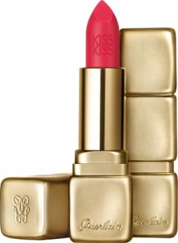 Image of GUERLAIN KISSKISS Hydrating & Plumping Velvet Matte Lip Colour 3.5g M332 - Electric Ruby