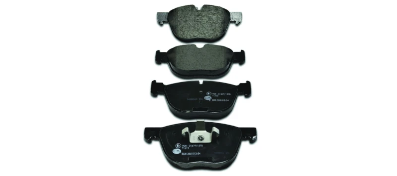 Image of HELLA Brake pad set HELLA 8DB 355 012-541