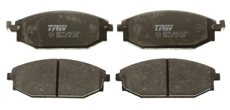 Image of TRW GDB3232 Brake pad set with acoustic wear warning Brake Pad Set,disc brake (402)