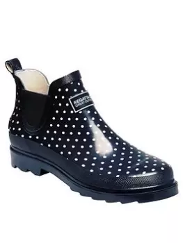 Image of Regatta Lady Harper Shoe Welly - Navy, Size 6, Women