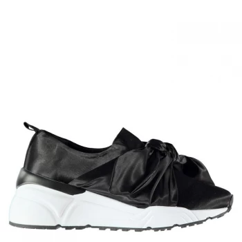 Image of Firetrap Bow Sock Trainers - Black