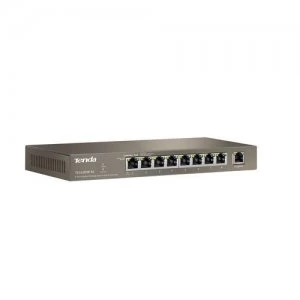 image of Tenda TEG1009P-EI Gigabit Ethernet (10/100/1000) Power over Ethernet (PoE) Grey