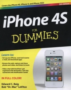 Image of iPhone 4s for Dummies by Edward C. Baig Paperback