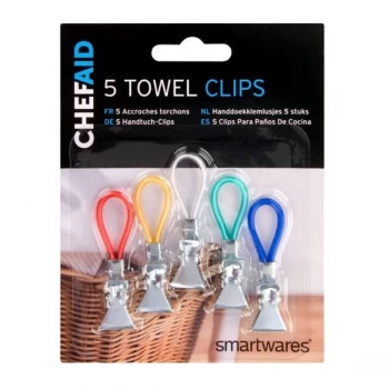 image of Chef Aid Towel Clips 5 Pack