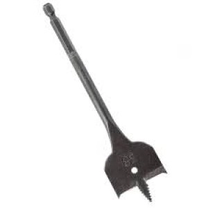 Image of 2608587587 38X152Mm Selfcut Flat Drill Bit Hexagon Shank
