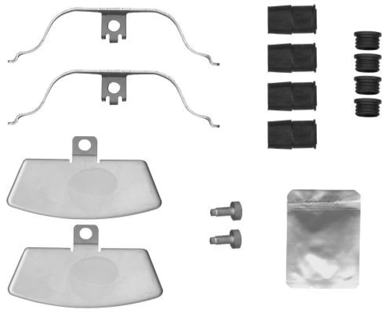 Image of Accessory Kit, brake caliper TEXTAR 82541800