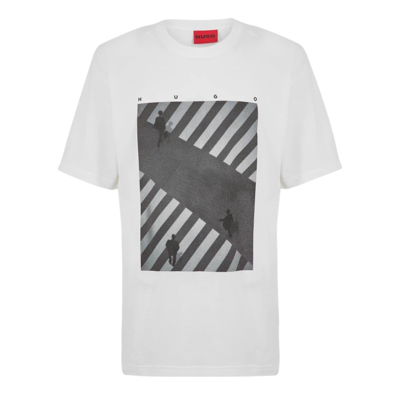 Image of Hugo Dodger 10266462 01 Regular Fit T-Shirts S White 59144701350