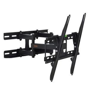 image of VonHaus 23" to 56" Double Arm Tilt & Swivel TV Bracket