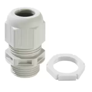 Image of Wiska SPRINT ESKV + EMUG 25mm Cable Gland with Locknut IP68 9mm -17mm White - 99706