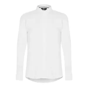Image of Boss Hank Jersey Shirt - White