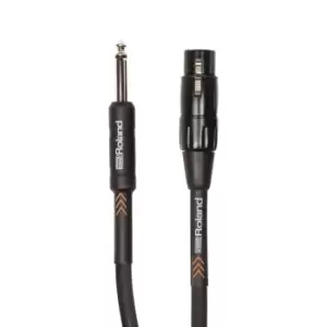 Image of Roland 20ft / 6M Hi Z Microphone CableA Black Series