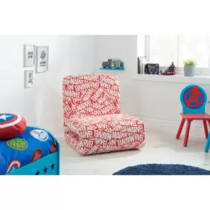 Image of Birlea Marvel Fold Out Bed Chairr, Red