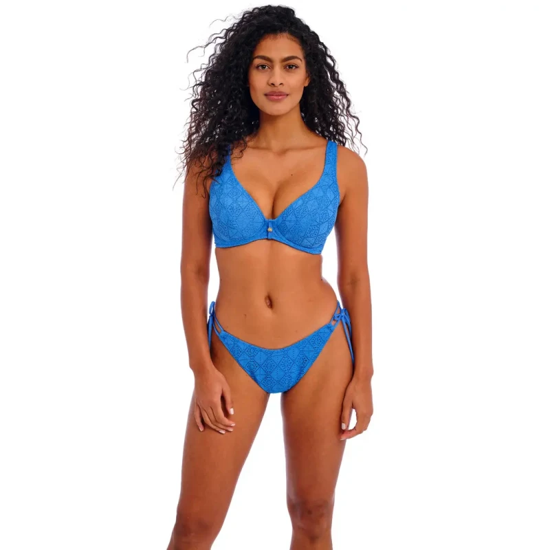 Image of Freya Womens cutaway swimsuit bottoms Freya Nomad Nights Bleu Female XL