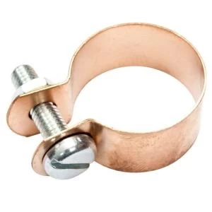 image of BQ Copper Earth Connecting Clip Pack of 10