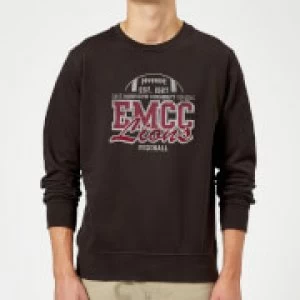 Image of East Mississippi Community College Lions Distressed Sweatshirt - Black