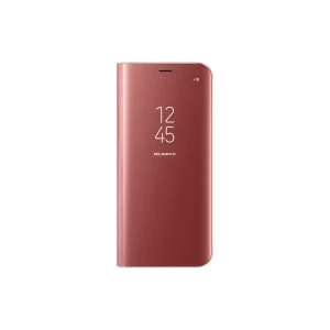 Image of Samsung EF-ZG950CPEGWW Galaxy S8 Clear View Standing Cover in Pink