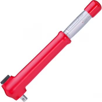 Image of Knipex 98 33 25 VDE Torque Wrench With 3/8" Driving Square - Rever...
