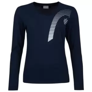 Image of Head Club Linda LS T-Shirt Womens - Blue