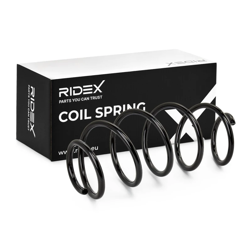Image of RIDEX 188C2341 Coil spring Front Axle Coil Spring (188)