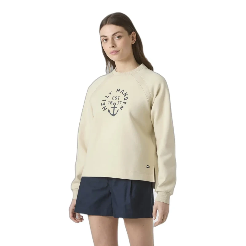 Image of Helly Hansen Sweatshirt woman Helly Hansen Capri Beige Female L