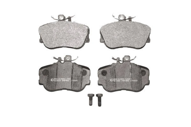 Image of LPR 05P492 Brake pad set with bolts/screws Brake Pad Set,disc brake (402)