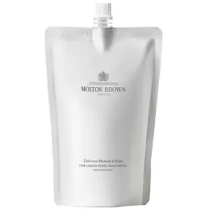 image of Molton Brown Delicious Rhubarb & Rose Fine Liquid Hand Wash Refill 400ml