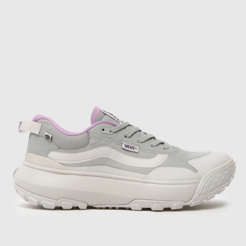 Image of Vans mte crosspath trainers in grey multi Grey/white UK 3
