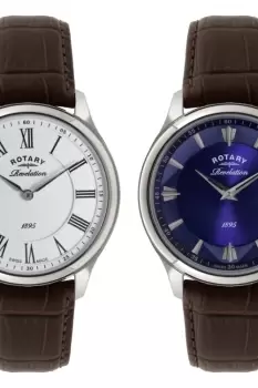 Image of Mens Rotary Swiss Made Revelation Watch GS02965/05/21