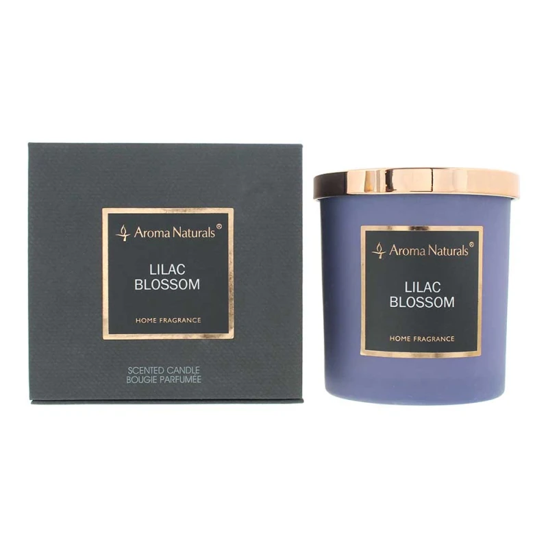 Image of Aroma Naturals Lilac Blossom Candle 215g
