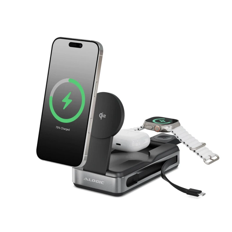 Image of Alogic Roam 21,000mAh Universal Power Bank 3 - in - 1 Wireless Charging