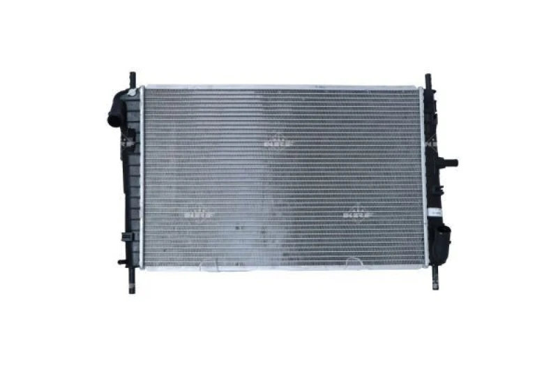Image of NRF 509641 Engine radiator EASY FIT Brazed cooling fins, Aluminium, with mounting parts Aluminium Radiator,engine cooling (470)