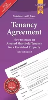 Image of Furnished Tenancy Agreement Form Pack : How to Create a Tenancy Agreement for a Furnished House or Flat in England or Wales