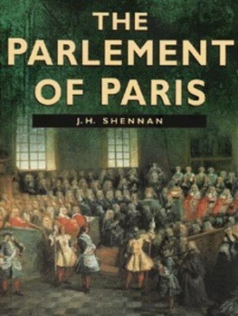 Image of The Parlement of Paris by J. H Shennan Paperback