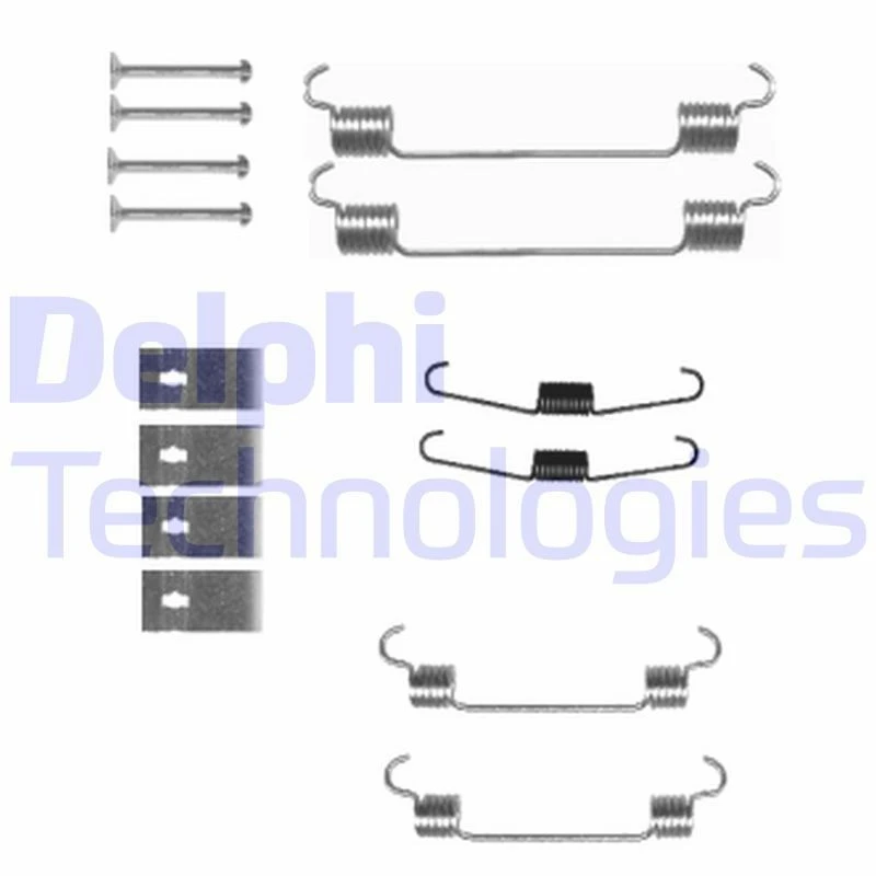 Image of DELPHI Brake shoe fitting kit DELPHI LY1343