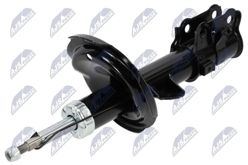 Image of NTY A-HY-527 Shock absorber Front Axle Right, Gas Pressure, Twin-Tube, Suspension Strut, Bottom Clamp Shock Absorber (854)