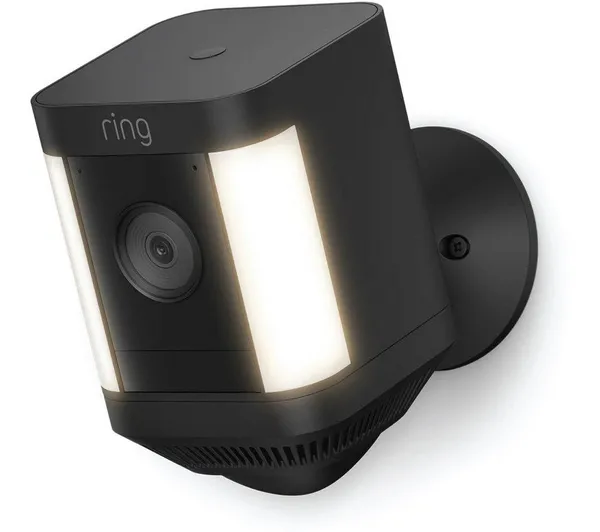 Image of Ring Spotlight Cam Plus, Battery - Black