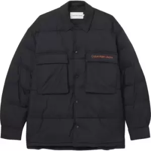 Image of Calvin Klein Jeans Sustainable Overshirt - Black