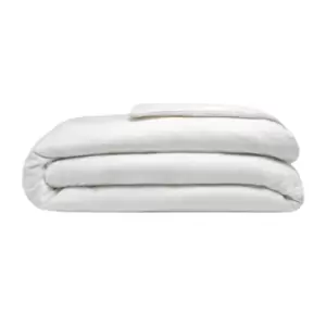 image of Belledorm Brushed Cotton Duvet Cover (Kingsize) (White)