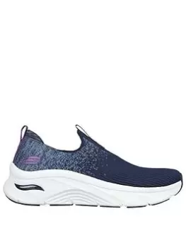 Image of Skechers Arch Fit D'lux Key Journey Trainer - Navy, Size 4, Women
