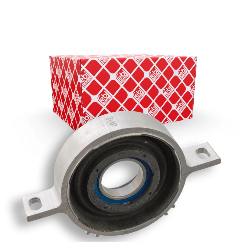 Image of FEBI BILSTEIN 104645 Suspension, drive shaft with ball bearing Suspension,drive shaft (1420)