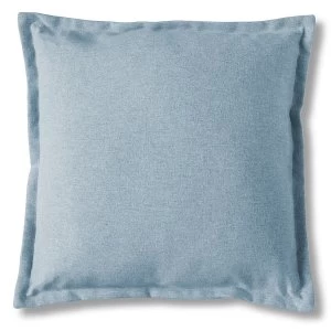 Image of Gallery Two-Tone Cushion - Chambray Blue