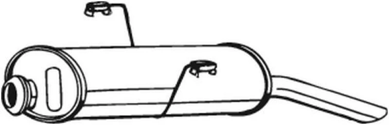 Image of Rear silencer BOSAL 190-227