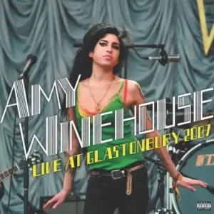 Image of Amy Winehouse - Live At Glastonbury 2007 Clear Vinyl