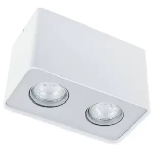 image of Netlighting Modern Surface Mounted White 2 Light Led, GU10