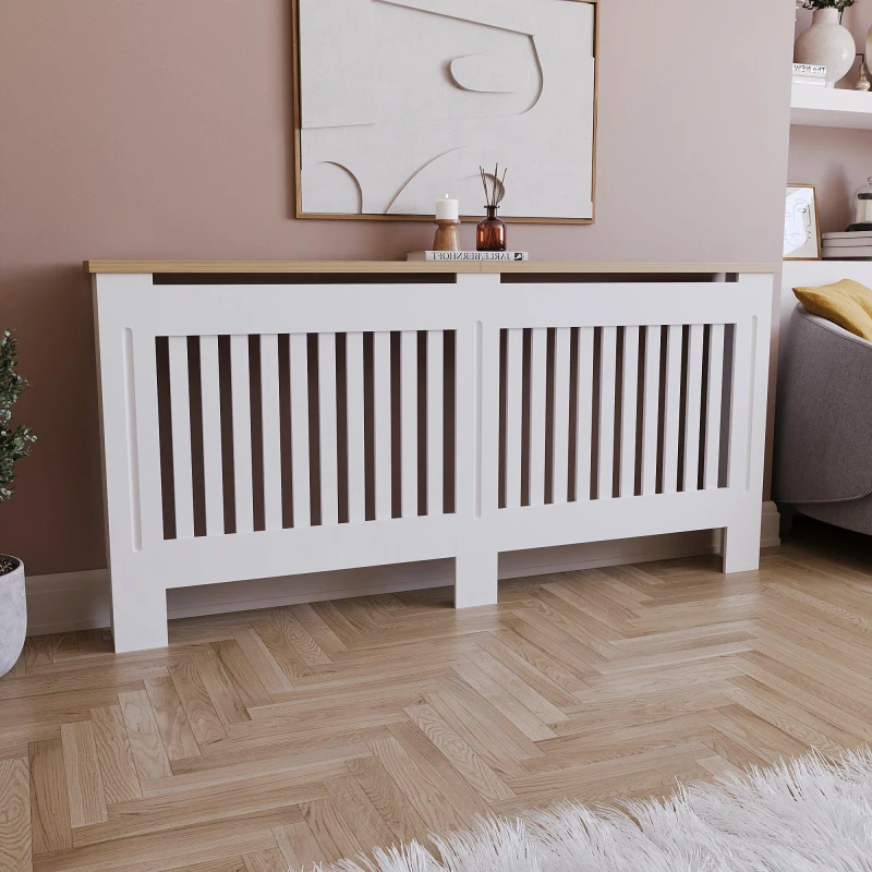 Image of Lassic Vida Designs Arlington Radiator Cover, Extra Large White unisex XL