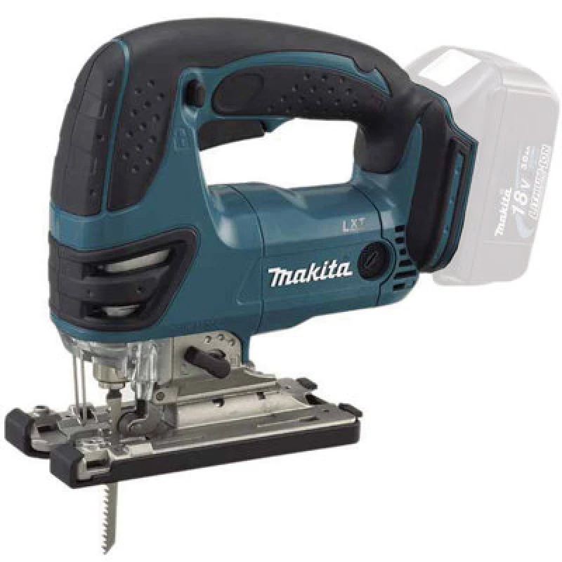 Image of Makita DJV180ZX 18v lxt Jigsaw Naked with 6pc Blade Set - Makita 15299