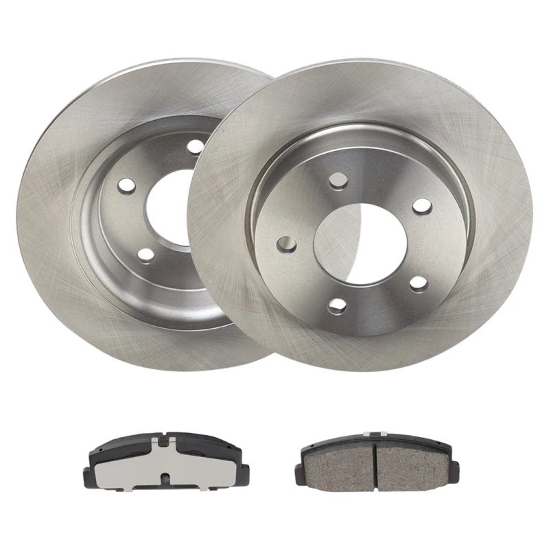 Image of RIDEX 3405B2283 Brake disc and pads set Rear Axle, Brake Disc Type: Solid, excl. wear warning contact Brake Set,disc brakes (3405)